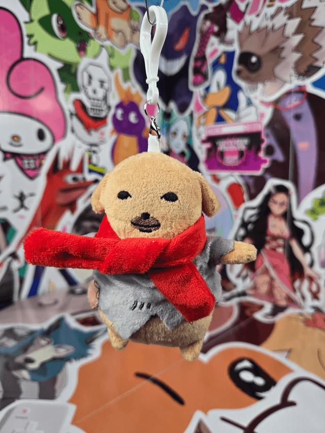 Homeless Dog Keychain