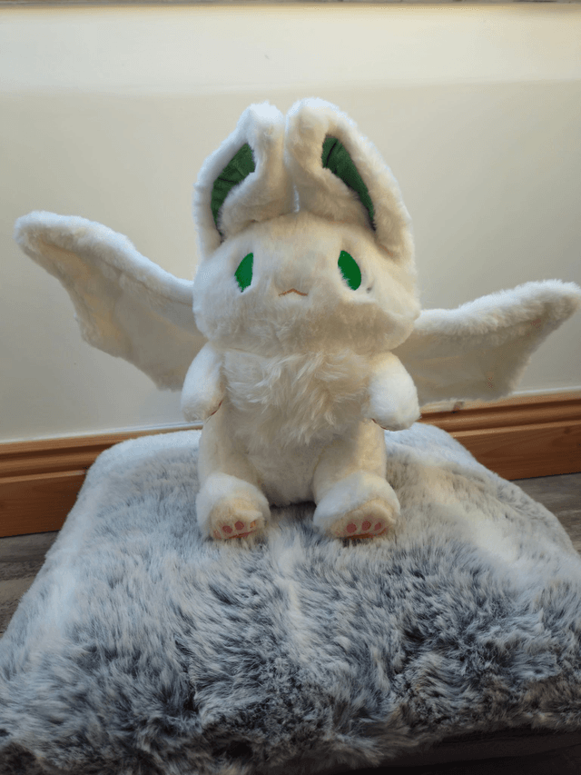 White Bat Plushie 20cm