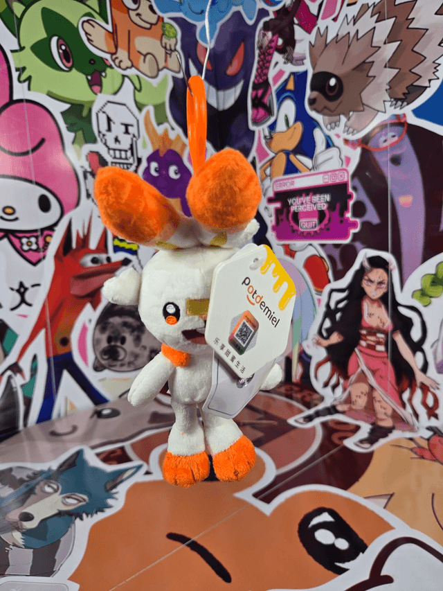 Potdemiel - Pokémon Scorbunny Keychain 