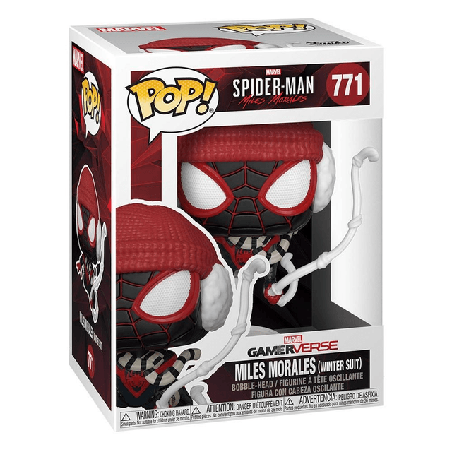 Funko - Marvel's Spider-Man Miles Morales 9cm POP! 