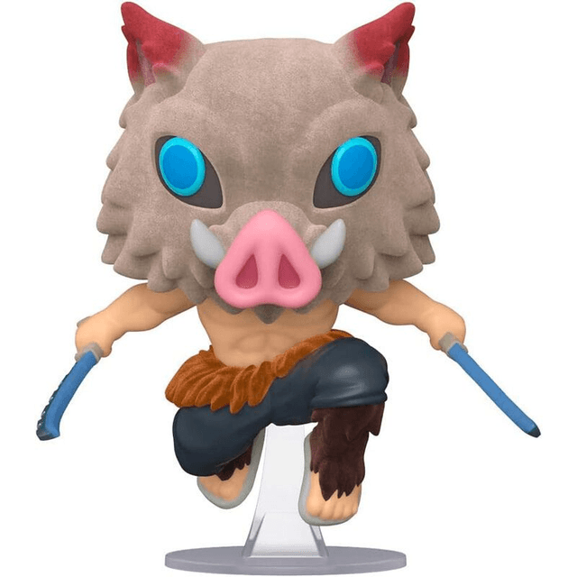 Funko - Demon Slayer Flocked Inosuke 9cm POP!