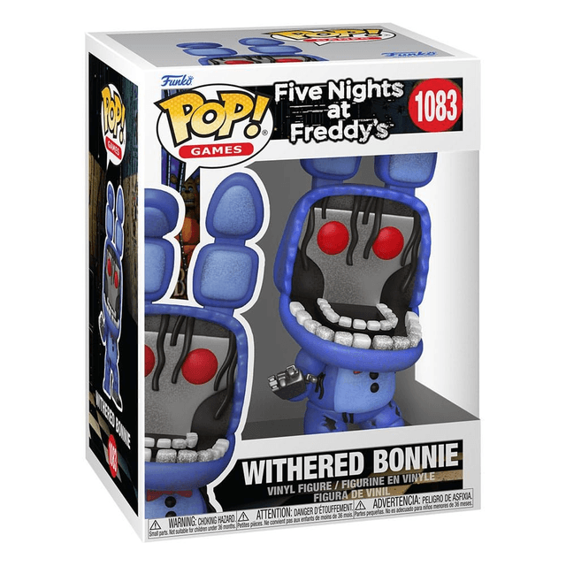 Funko - Five Nights at Freddy's Withered Bonnie 9 cm POP!