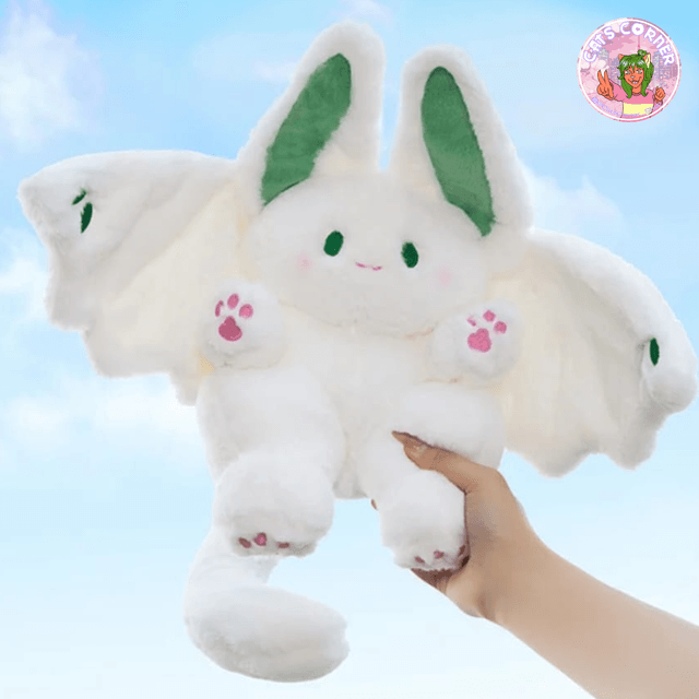 White Bat Plushie 20cm