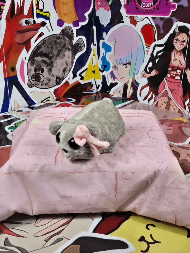 Sad Hamster Plushie