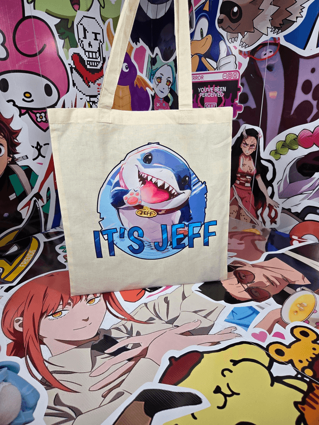 Jeff Landshark Tote Bag