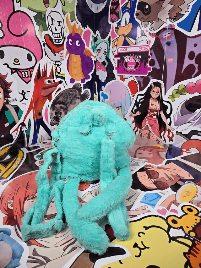 Splatoon Backpack Blue 