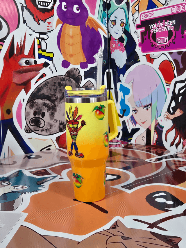 Crash Bandicoot Tumbler