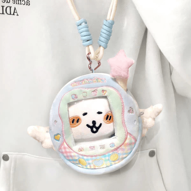 Tamagotchi Photocard Holder - Blue/Pink