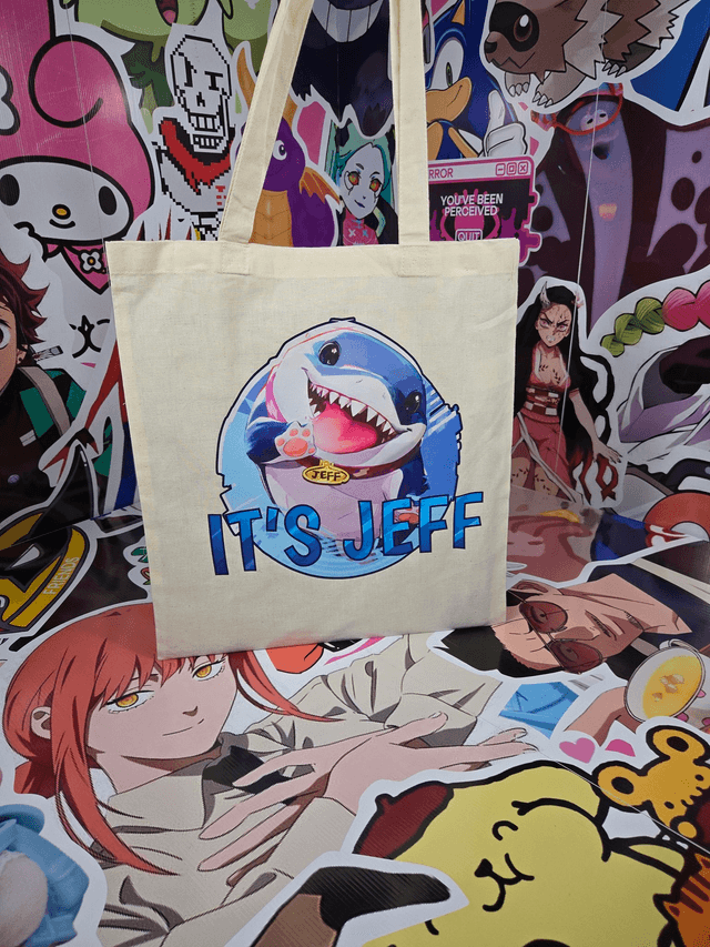 Jeff Landshark Tote Bag