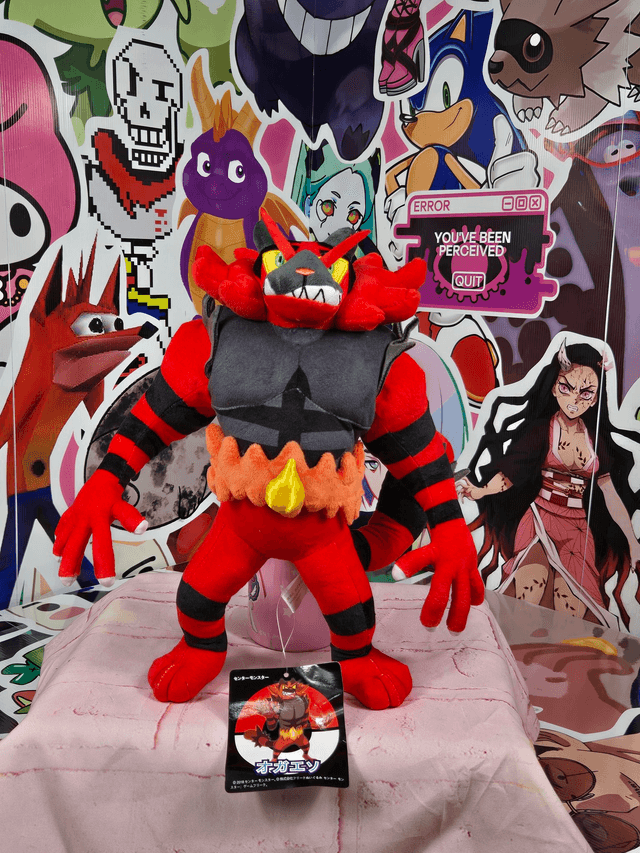 Pokemon Centre - Incineroar Plushie