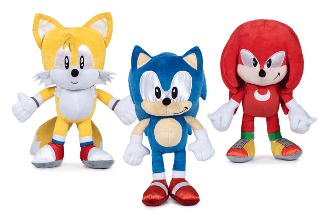 Sega - Sonic The Hedgehog Plushies 