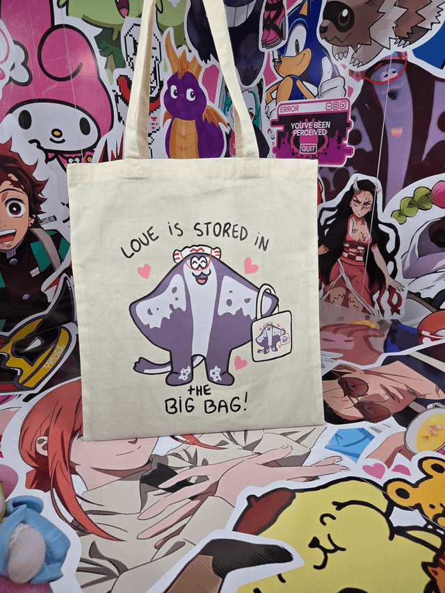 Splatoon Big Man Tote Bag