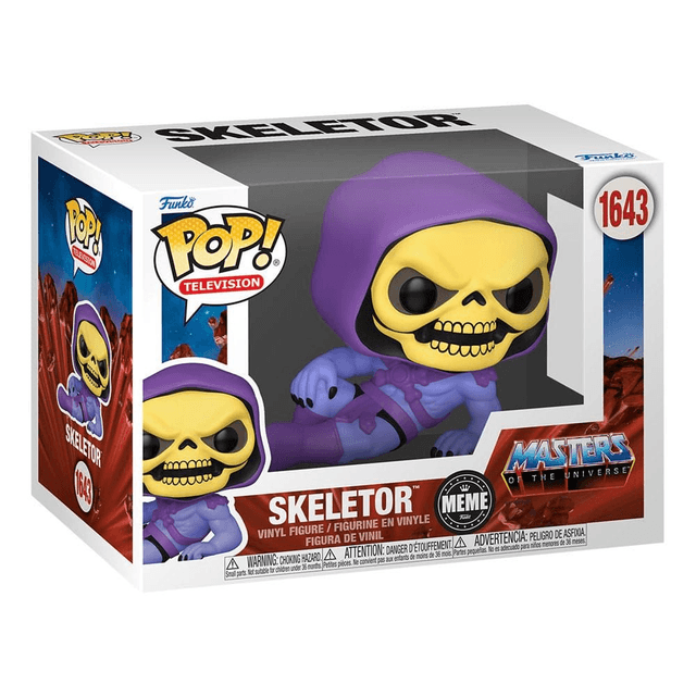 Funko - Masters of the Universe - Skeletor (Meme) 9 cm POP!