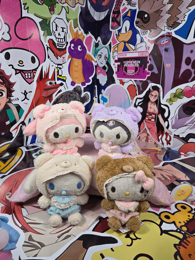 Sanrio Baby Plushies 