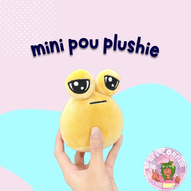 Mini Pou Plushie