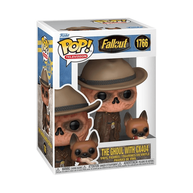 Funko - Fallout Ghoul &amp; CX404 9 cm POP!